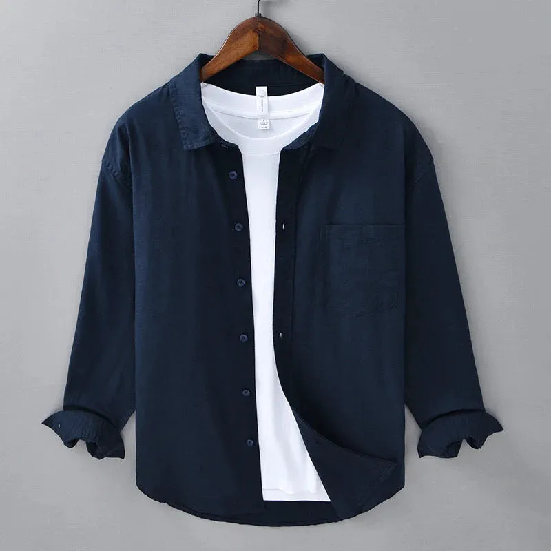 Sullivan Bay Linen Button-Up