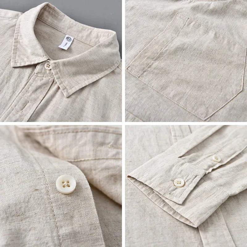 Sullivan Bay Linen Button-Up