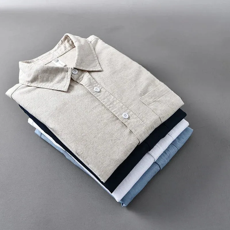 Sullivan Bay Linen Button-Up