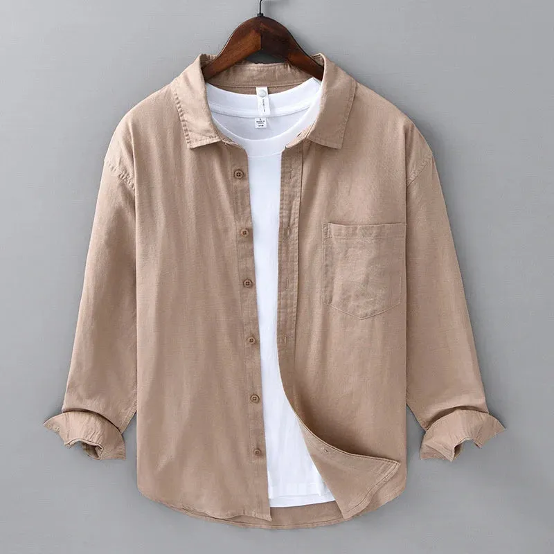 Sullivan Bay Linen Button-Up
