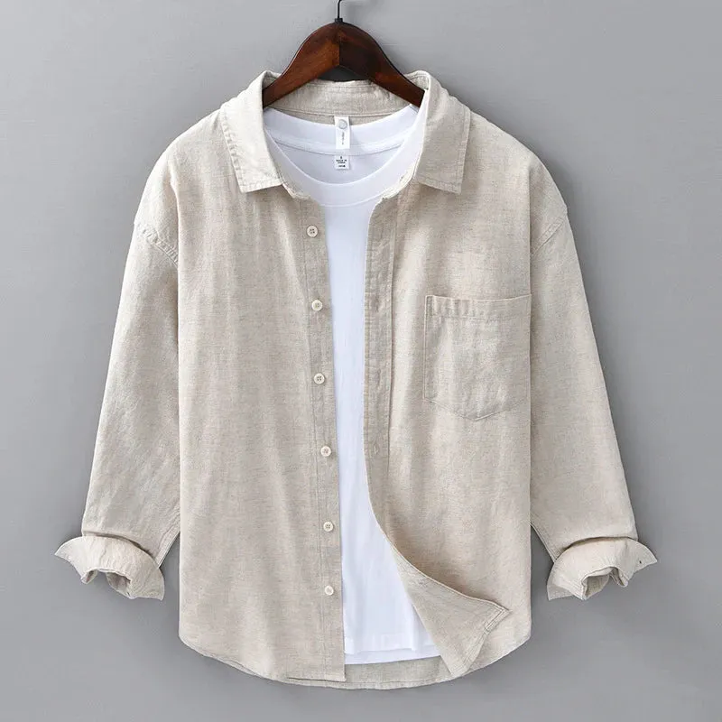 Sullivan Bay Linen Button-Up