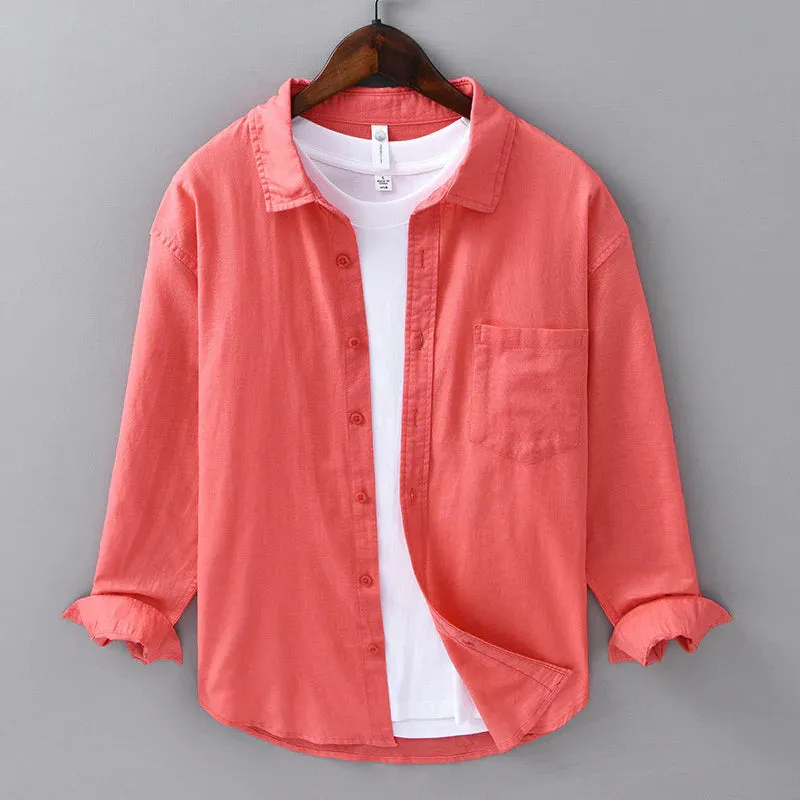 Sullivan Bay Linen Button-Up