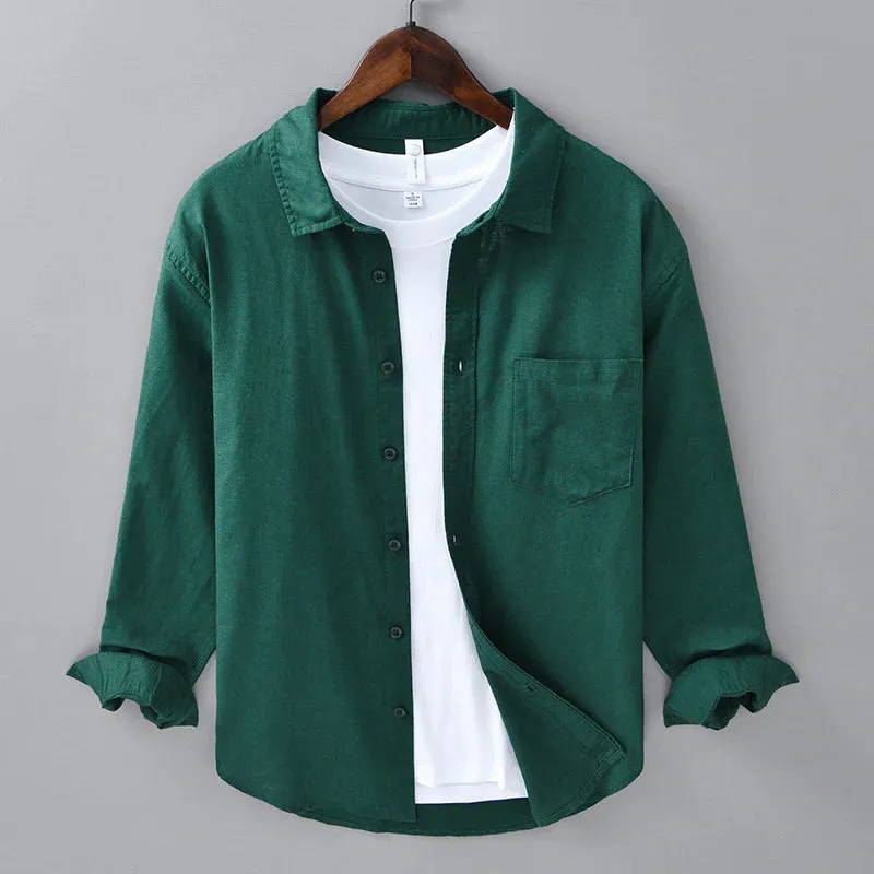 Sullivan Bay Linen Button-Up