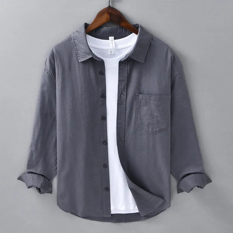 Sullivan Bay Linen Button-Up
