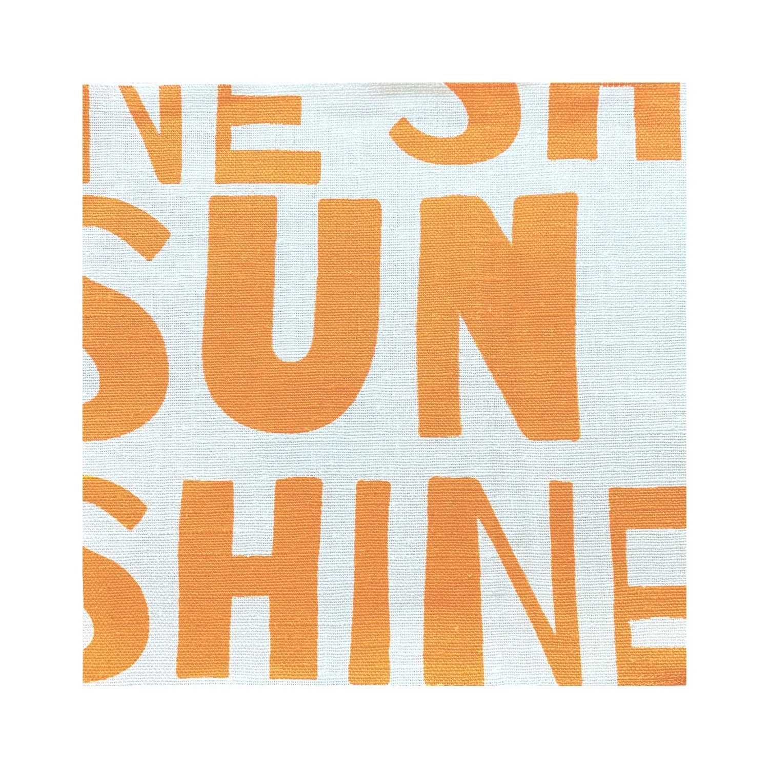 Sunshine Clementine Fabric