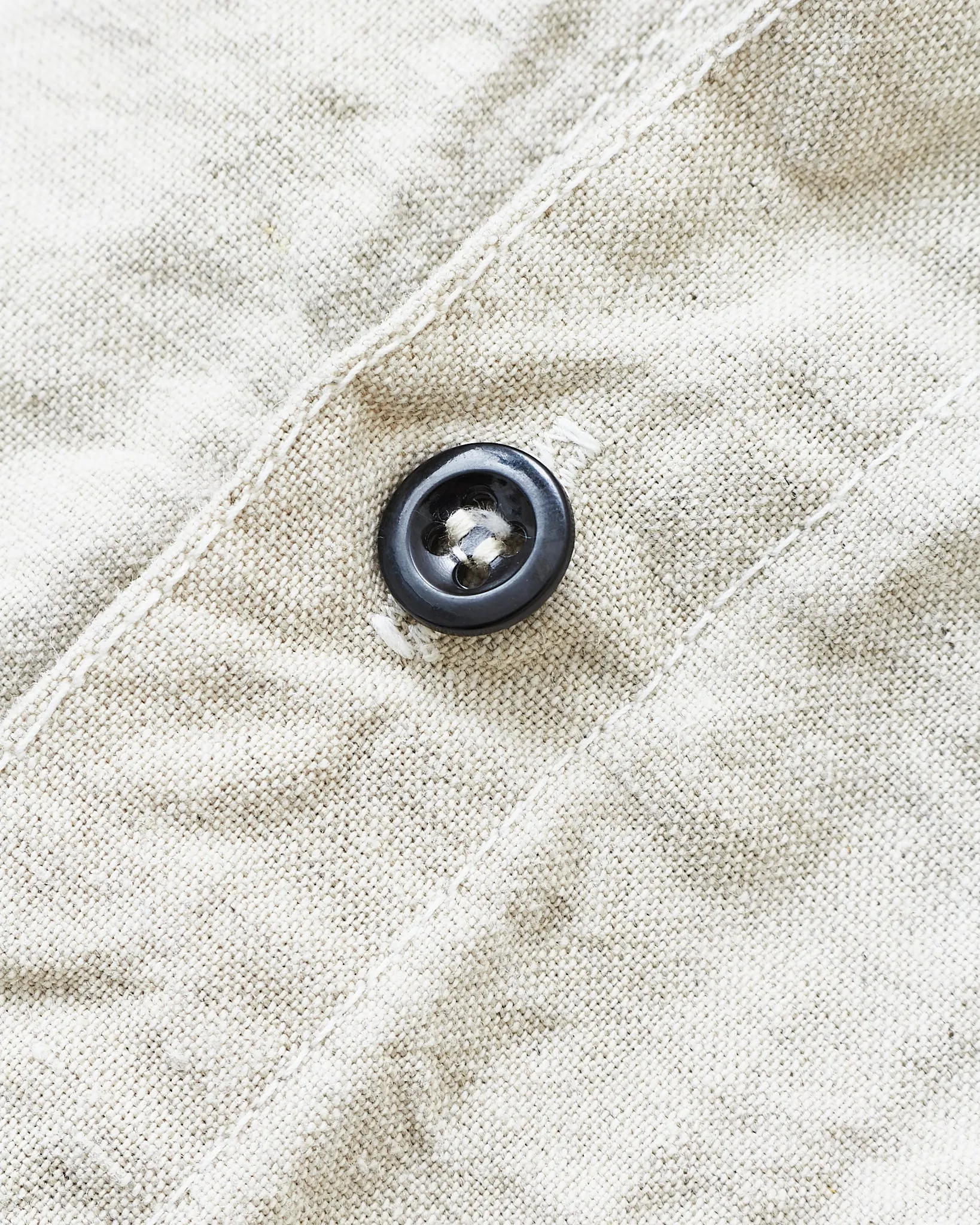 Tender 410 Three Pocket Square Tail Shirt Rinse Cotton & Linen