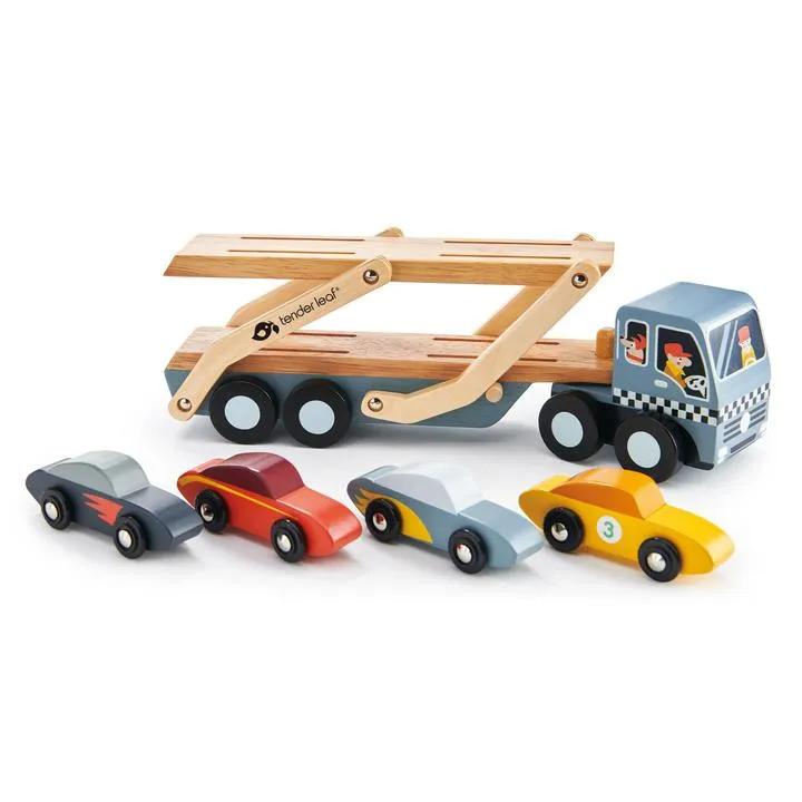 Tender Leaf Toys Car Transporter
