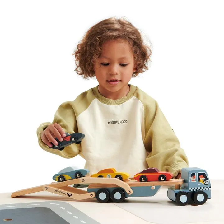 Tender Leaf Toys Car Transporter
