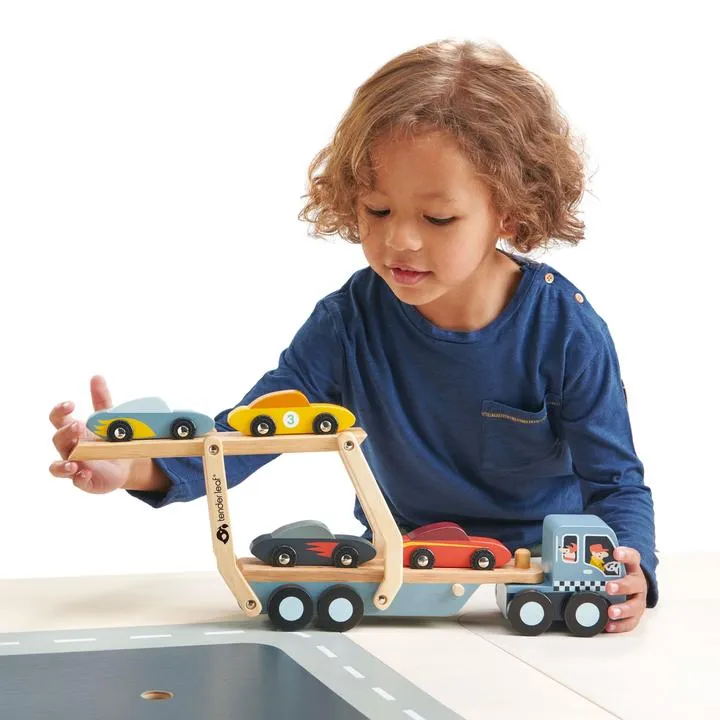 Tender Leaf Toys Car Transporter
