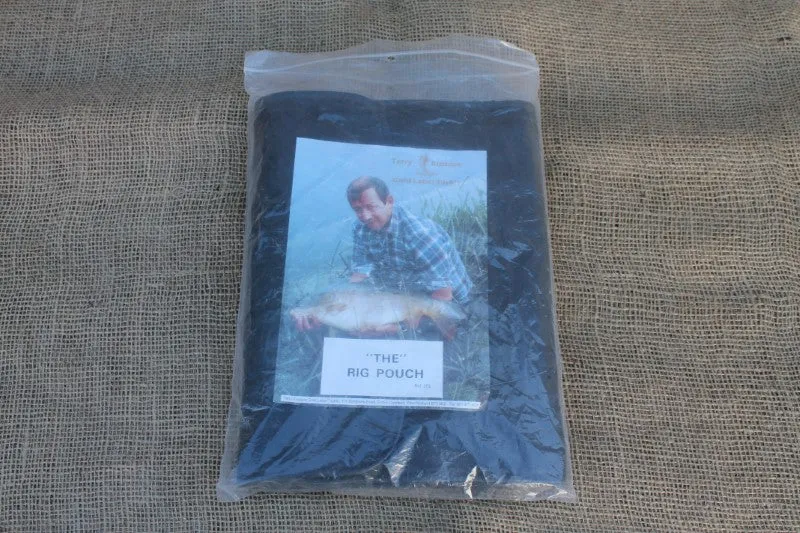 Terry Eustace Old School Deluxe Carp Fishing Tackle Rig Wallet. 1980s - Early 90s.