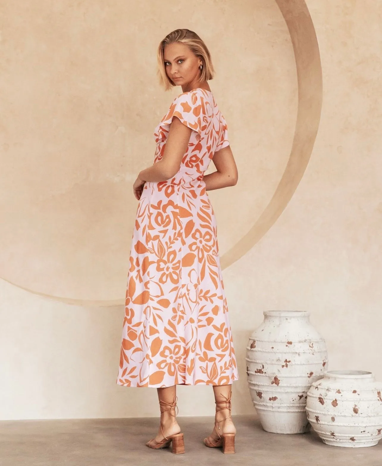 TFE9399 KALI MIDI DRESS