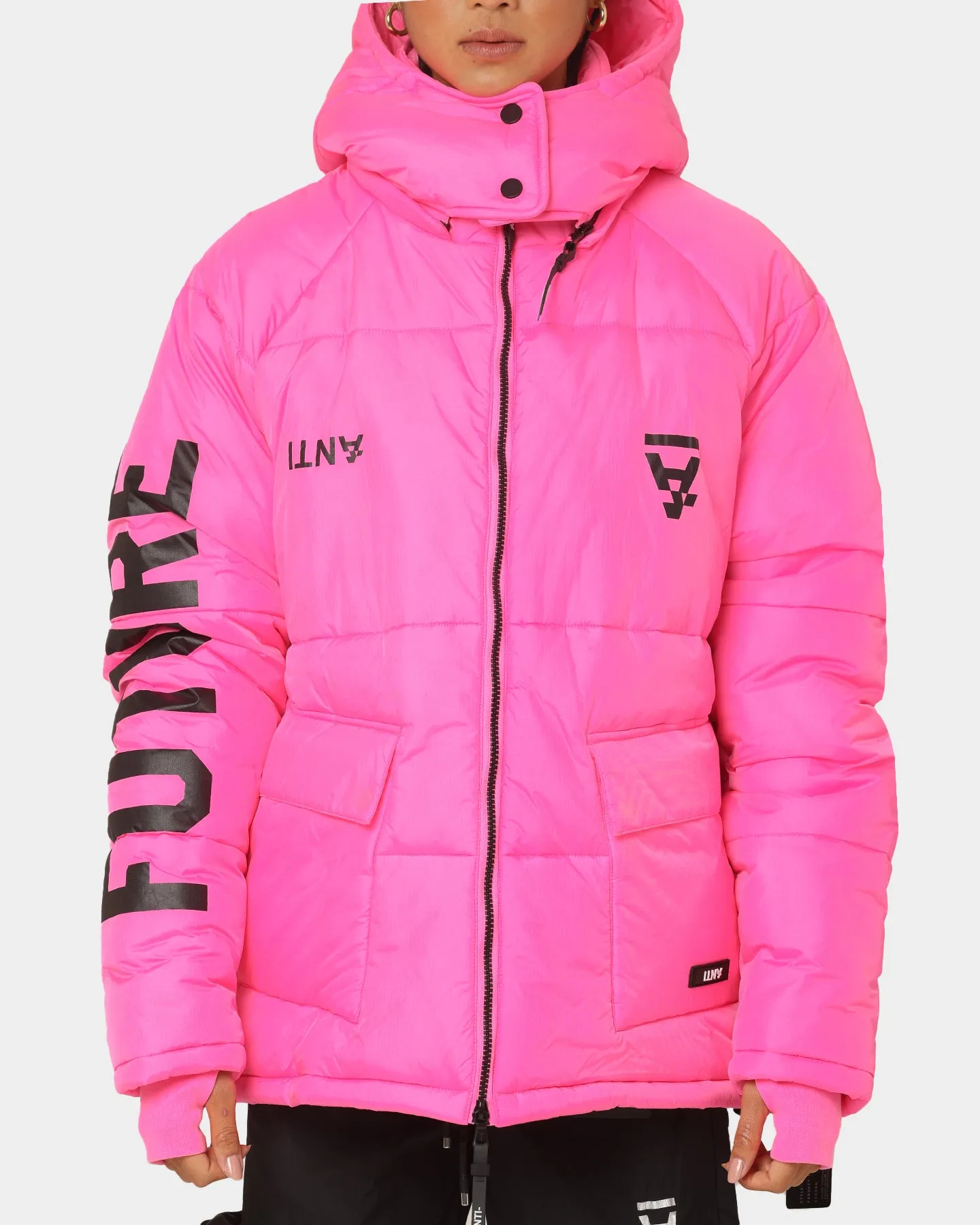 The Anti Order Hyphen ATD Puffer Jacket Lethal Pink