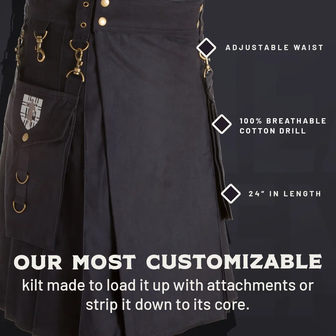 The Highlander Kilt - Khaki