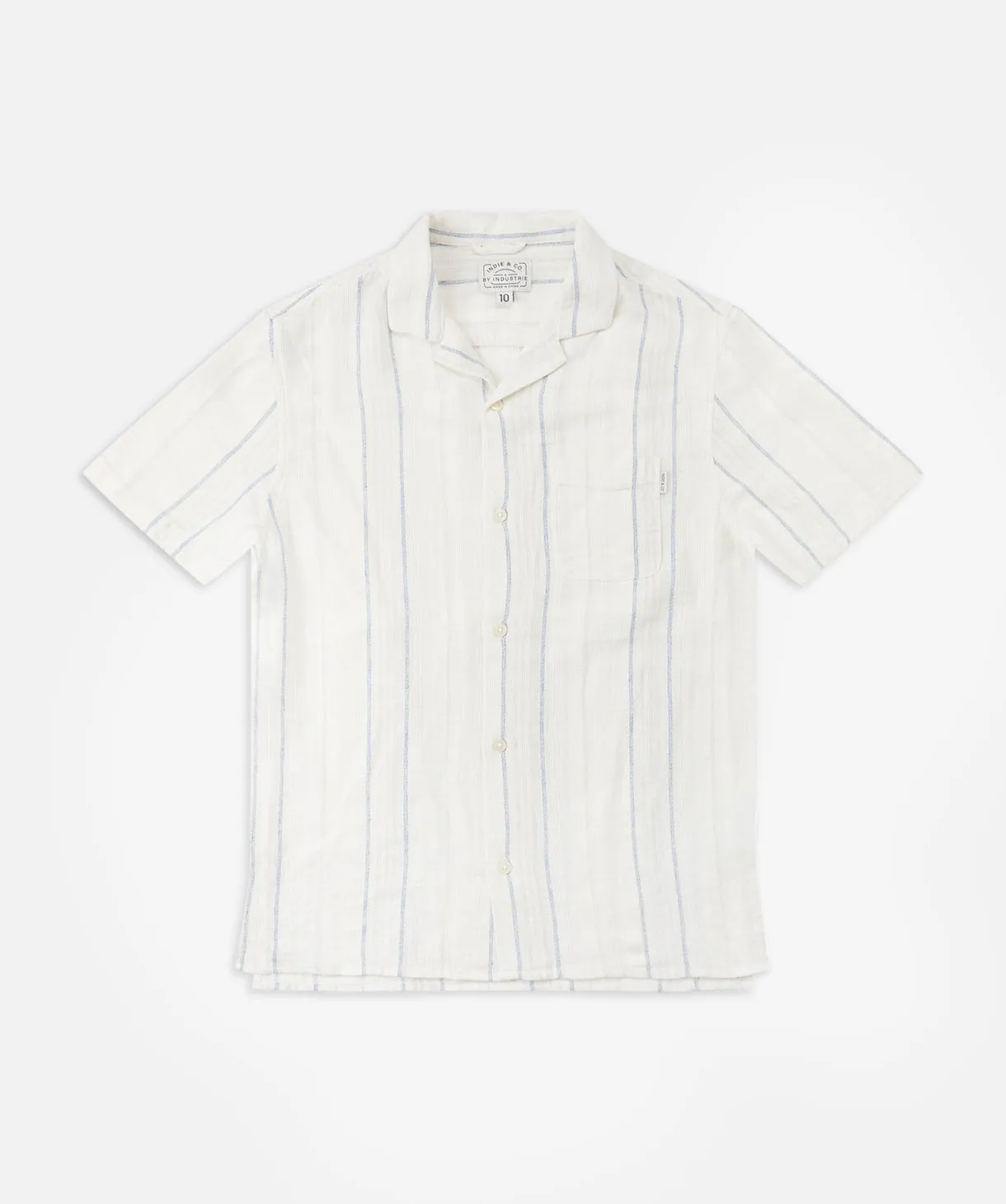 The Indie Marco S/s Shirt - White/Multi