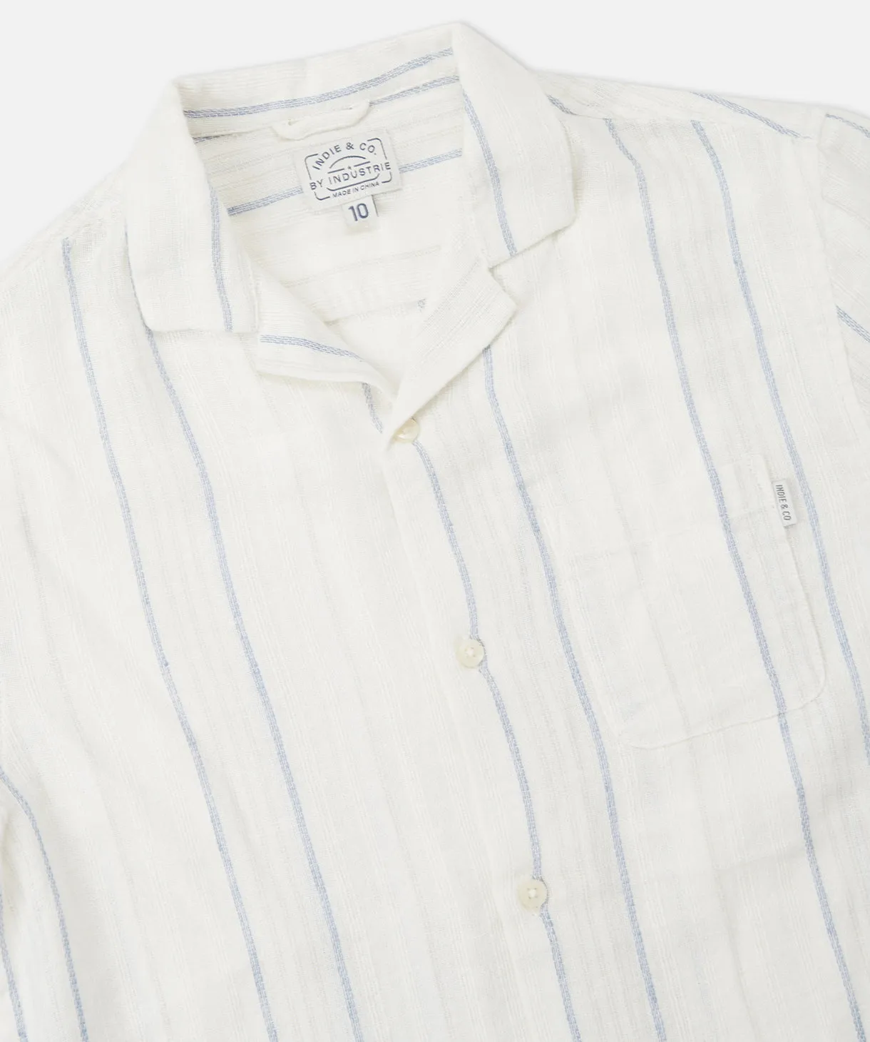 The Indie Marco S/s Shirt - White/Multi