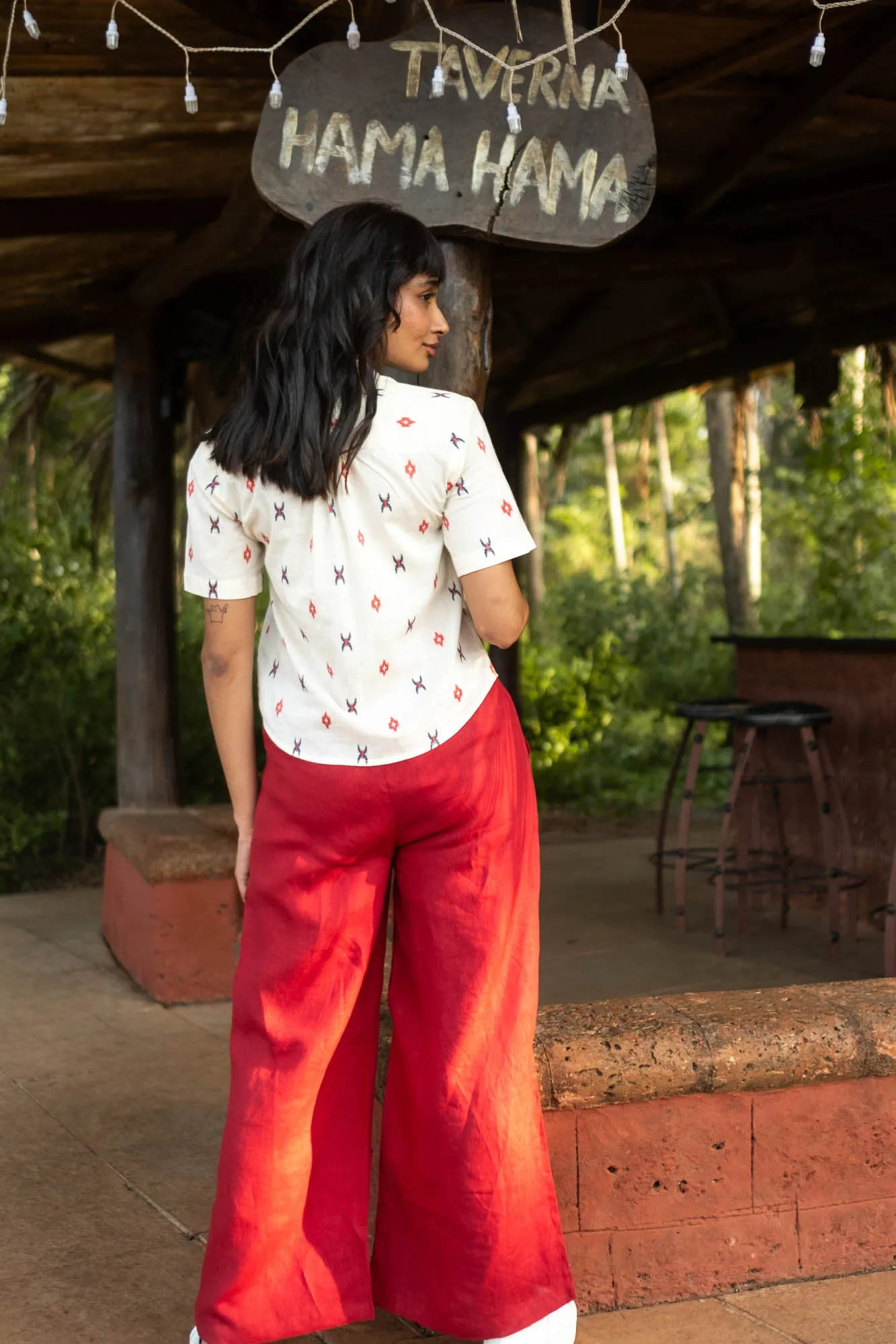 The Linen Oversized Pants
