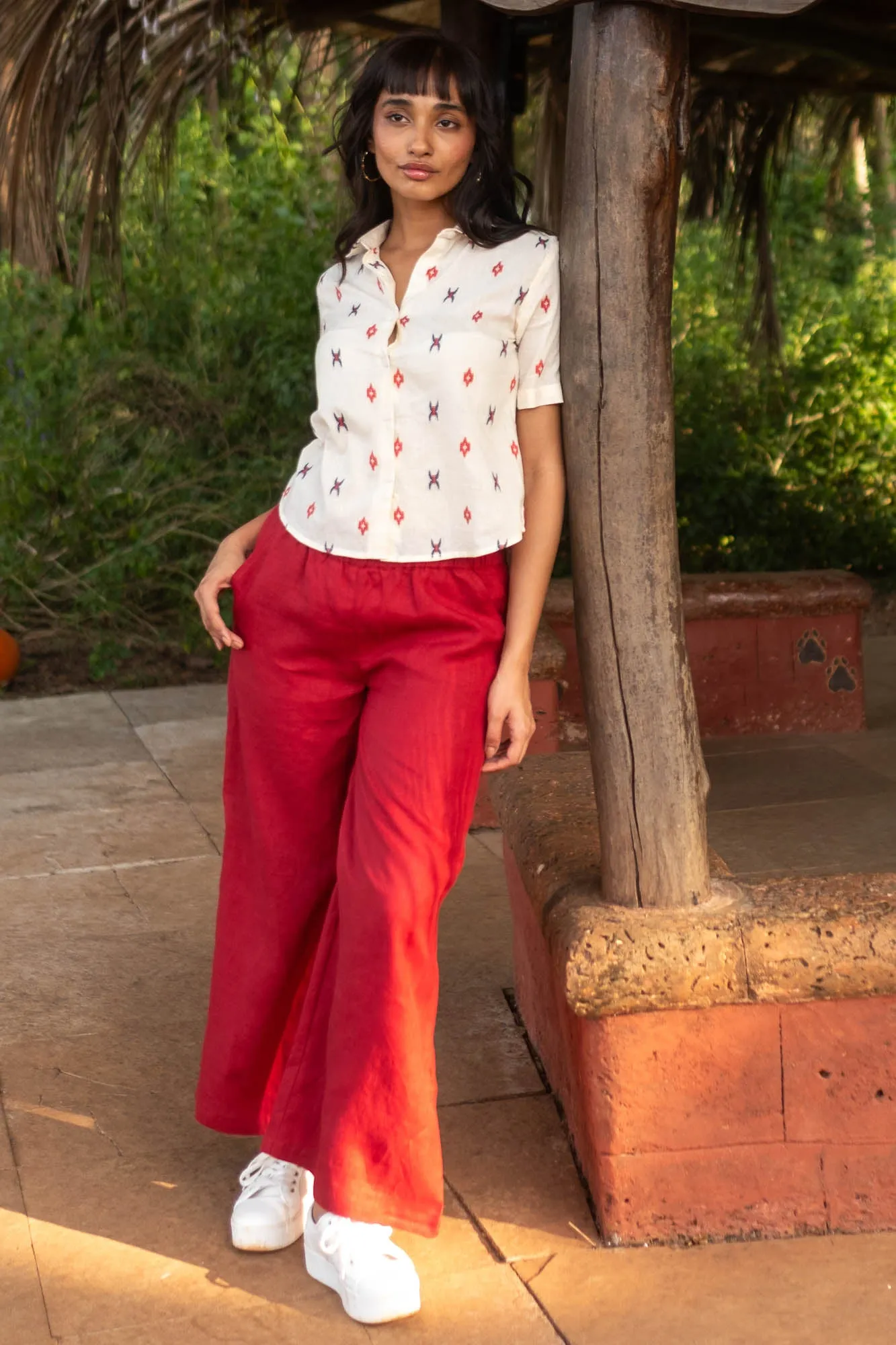 The Linen Oversized Pants