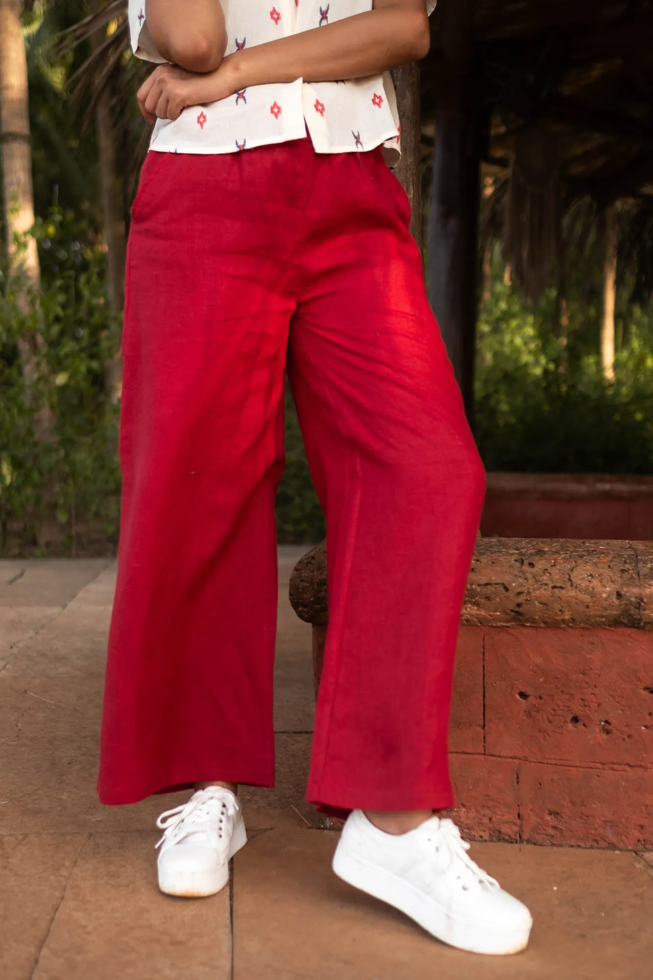 The Linen Oversized Pants