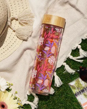THE POST OAK | Travel Infuser Botanical Mug | Glass