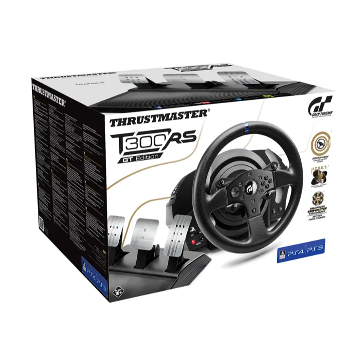 Thrustmaster T300 Rs Gt Steering Wheel & Pedal Set