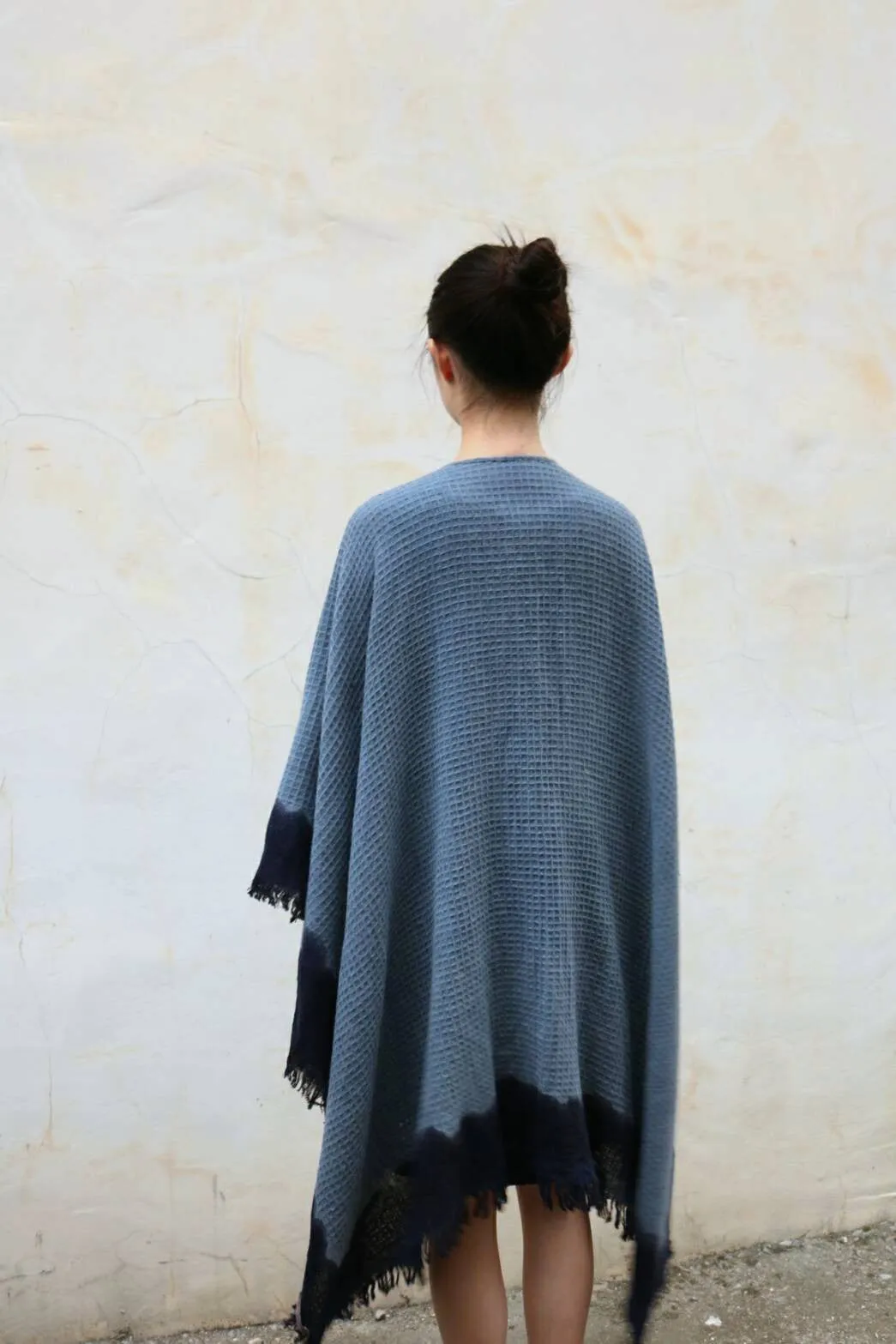 Tie & Dye Poncho -French label :Inouitoosh (last one in stock)-sold out