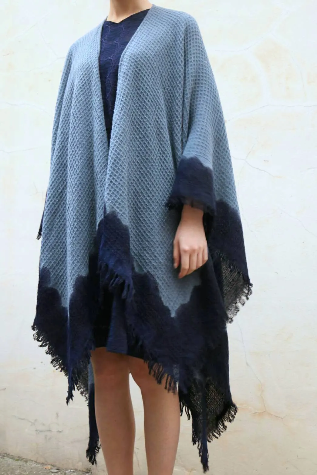 Tie & Dye Poncho -French label :Inouitoosh (last one in stock)-sold out
