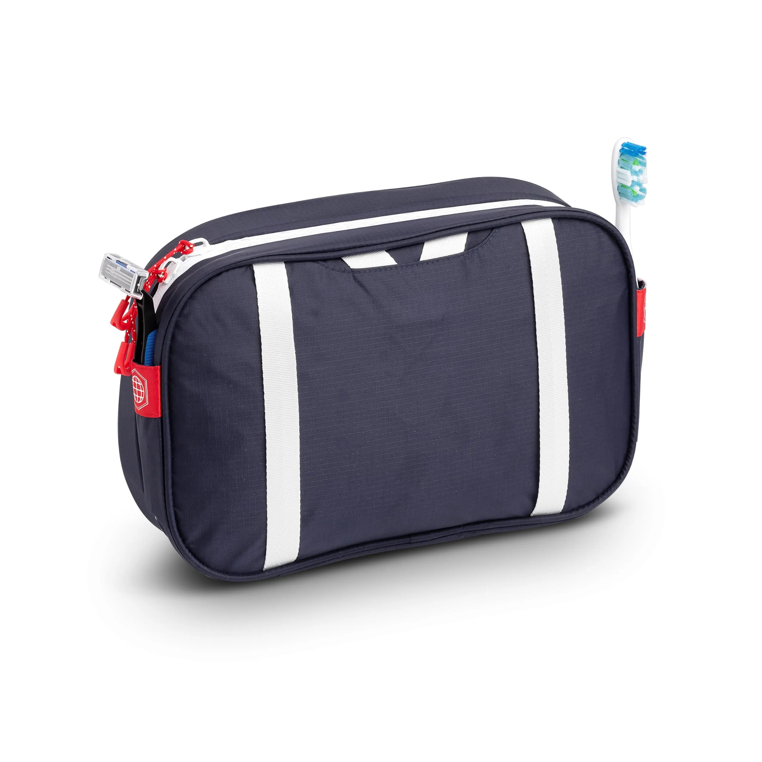 Toiletry Bag Kit Set: Hanging Travel Toiletry Bag   311 TSA Cosmetic Liquid Bag   Ultralight Accessory Organizer Pouch (Navy Ripstop)