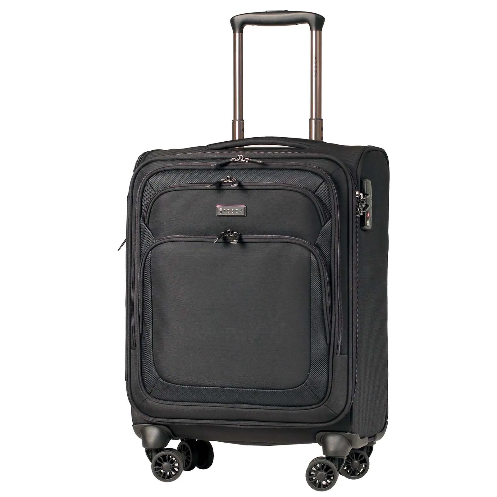 Tosca Oakmont Carry-On Laptop Suitcase Black