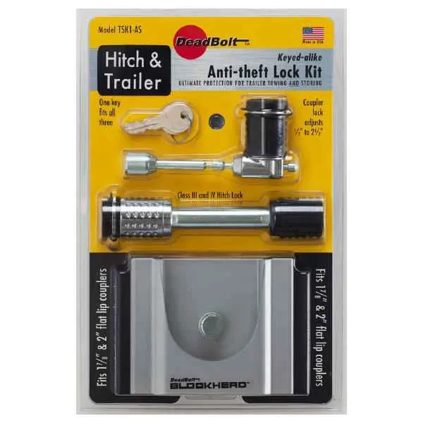 Tow & Stow Anti-Theft Lock Kit