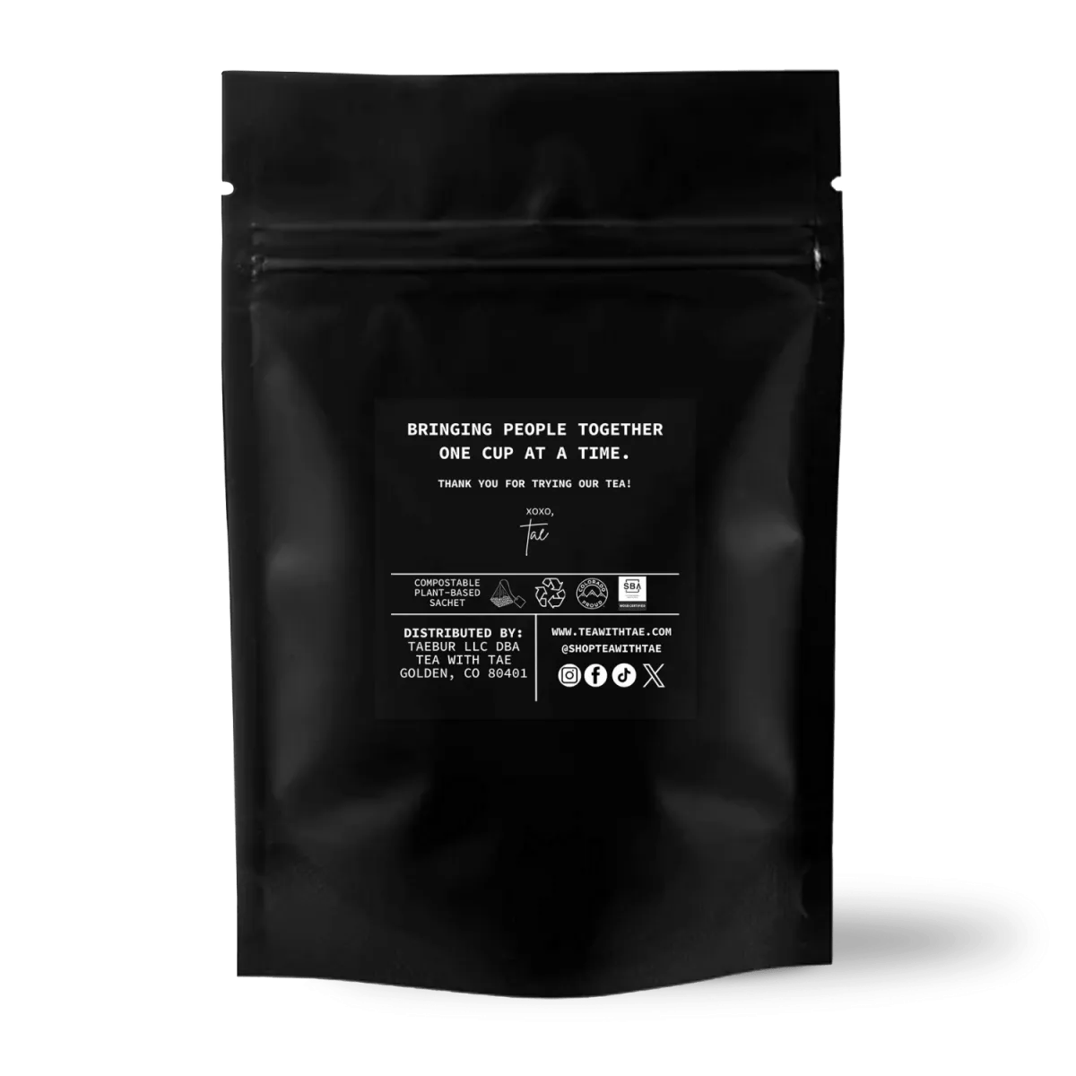 Traditional Iced Black Tea Sampler Pouch (2 Pillow Bags)