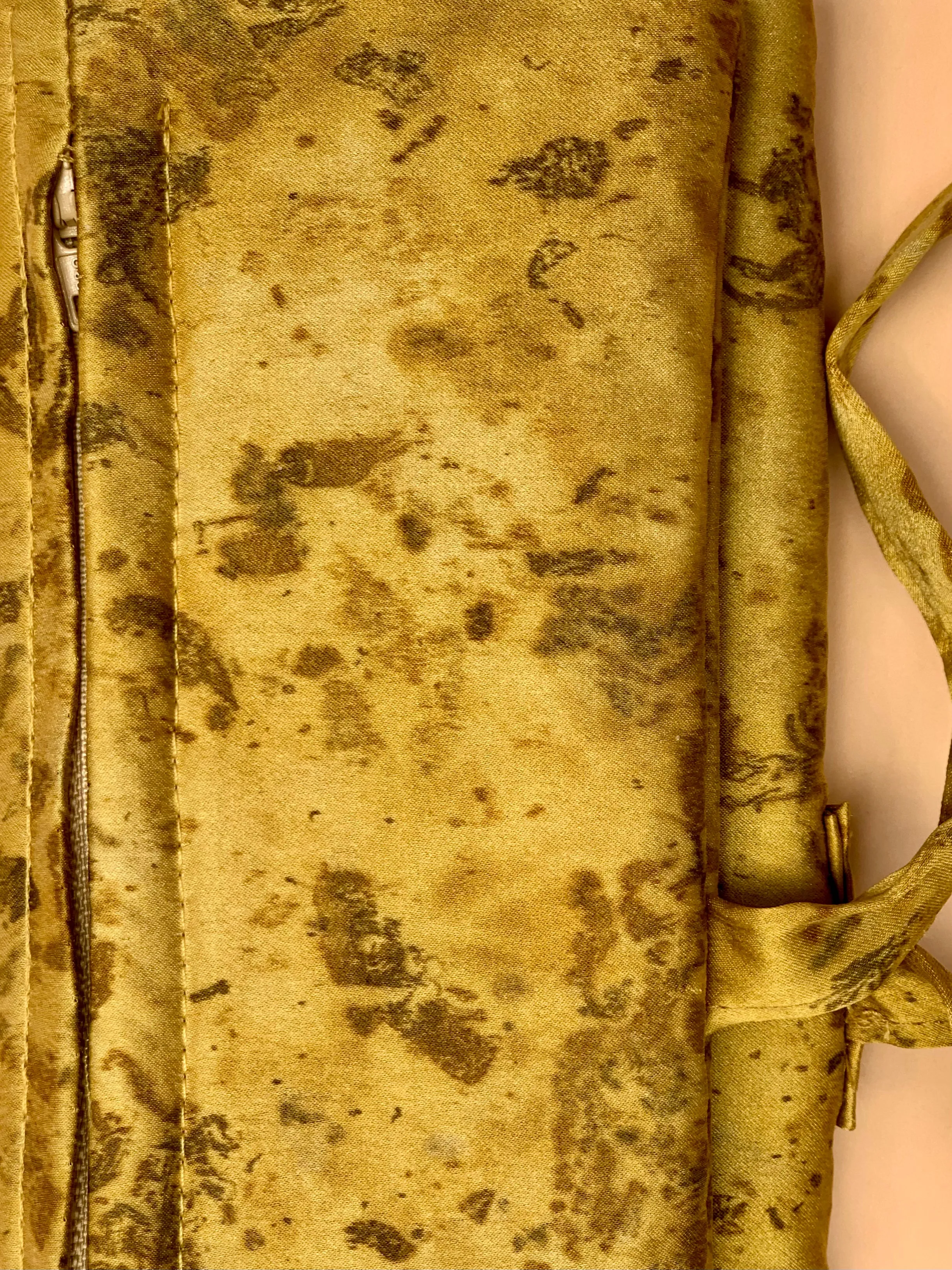 Travel Jewelry Case: Chartreuse