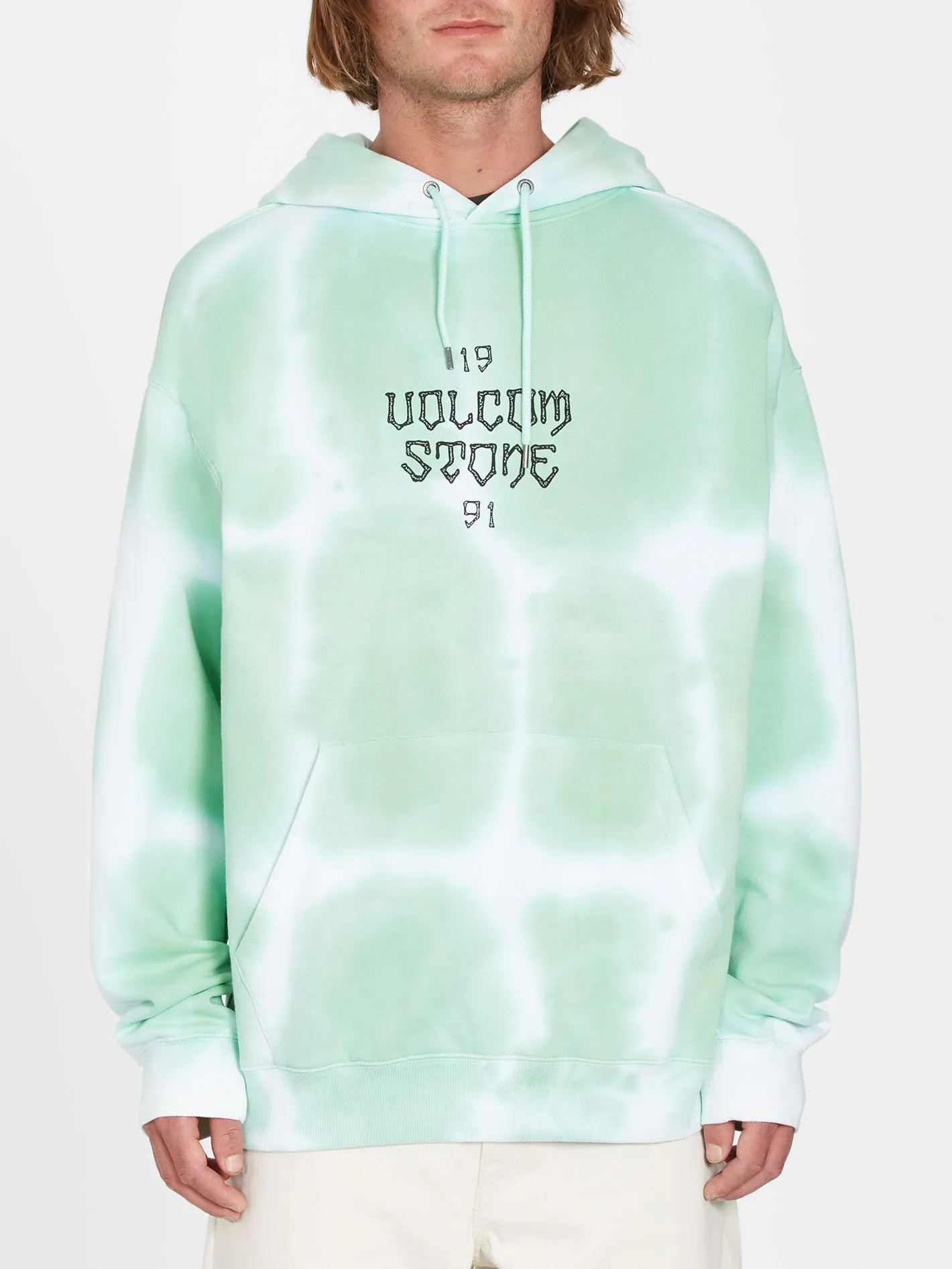 Trippin Dye Hoodie - BOTTLE GREEN