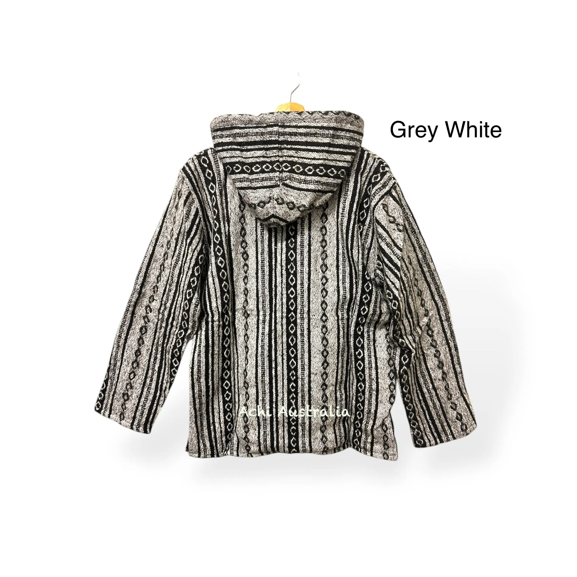Unisex Pullover Cotton Hoodie Jacket with Fleece lining