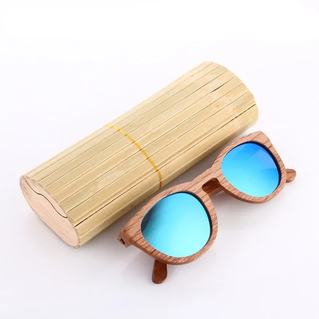 Unisex Zebra Wood Sunglasses
