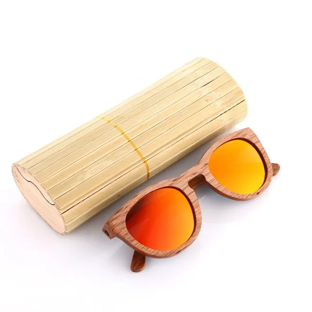 Unisex Zebra Wood Sunglasses
