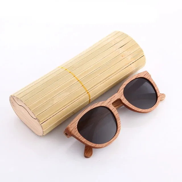 Unisex Zebra Wood Sunglasses