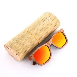 Unisex Zebra Wood Sunglasses