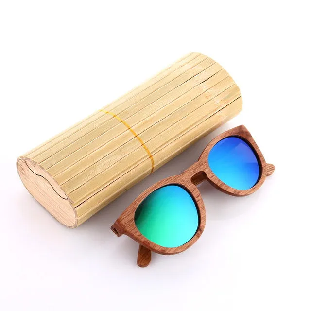 Unisex Zebra Wood Sunglasses