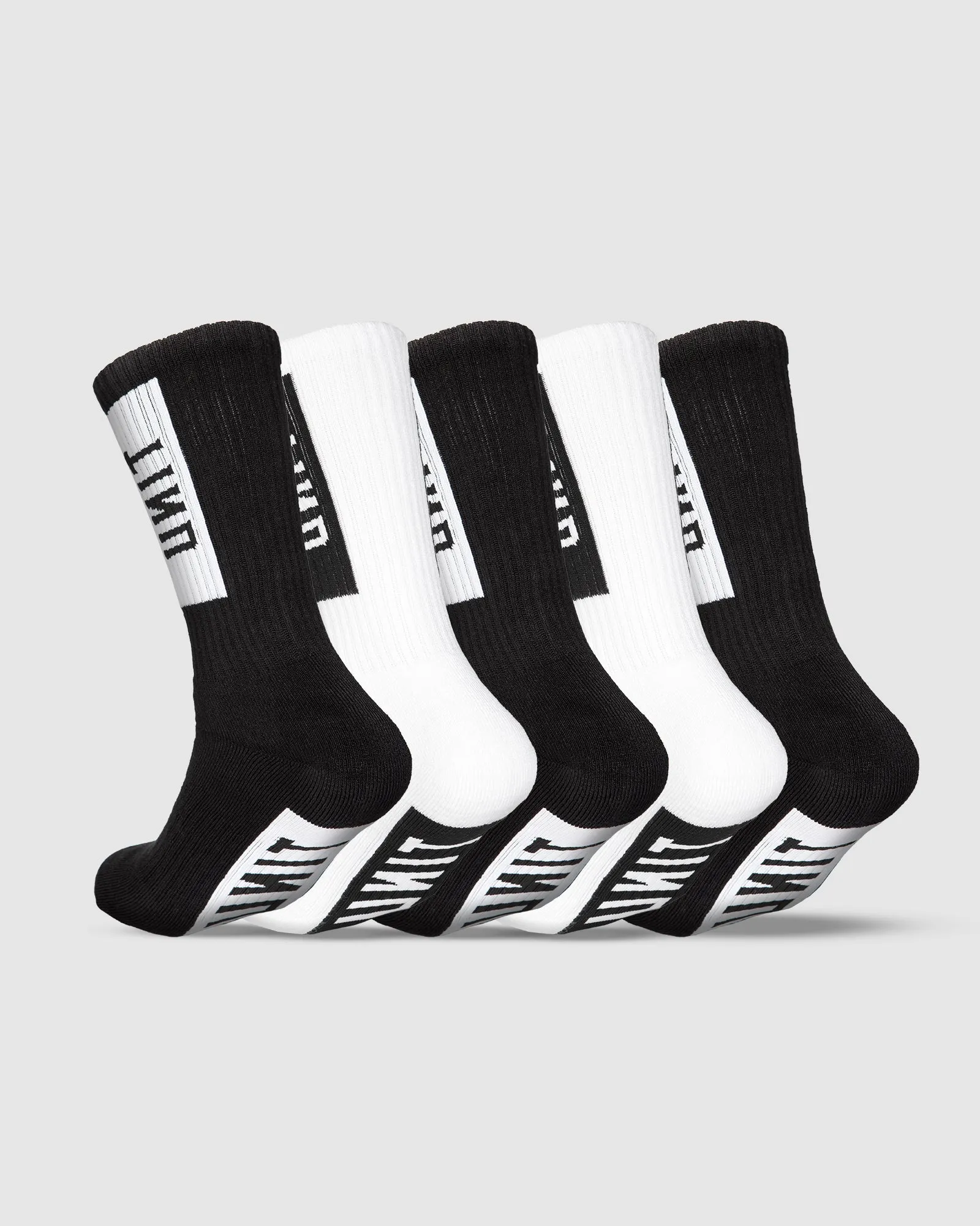 UNIT Fixed Youth Bamboo Hi-Lux Socks - 5 pack