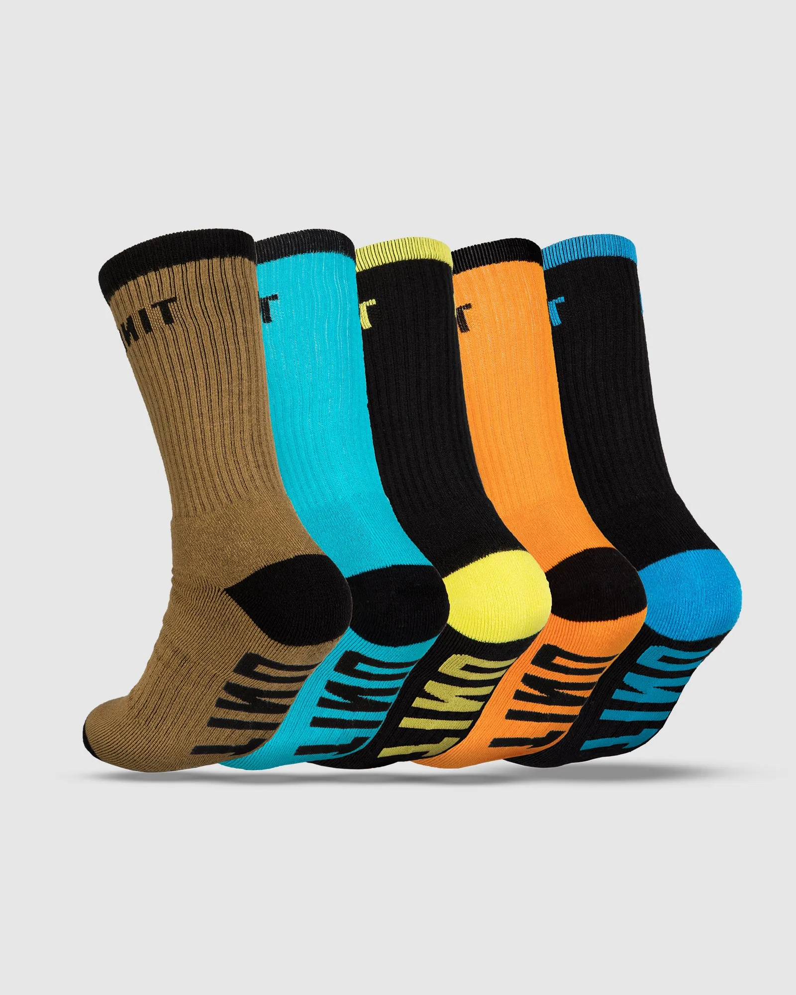 UNIT React Bamboo 5 Pack Socks