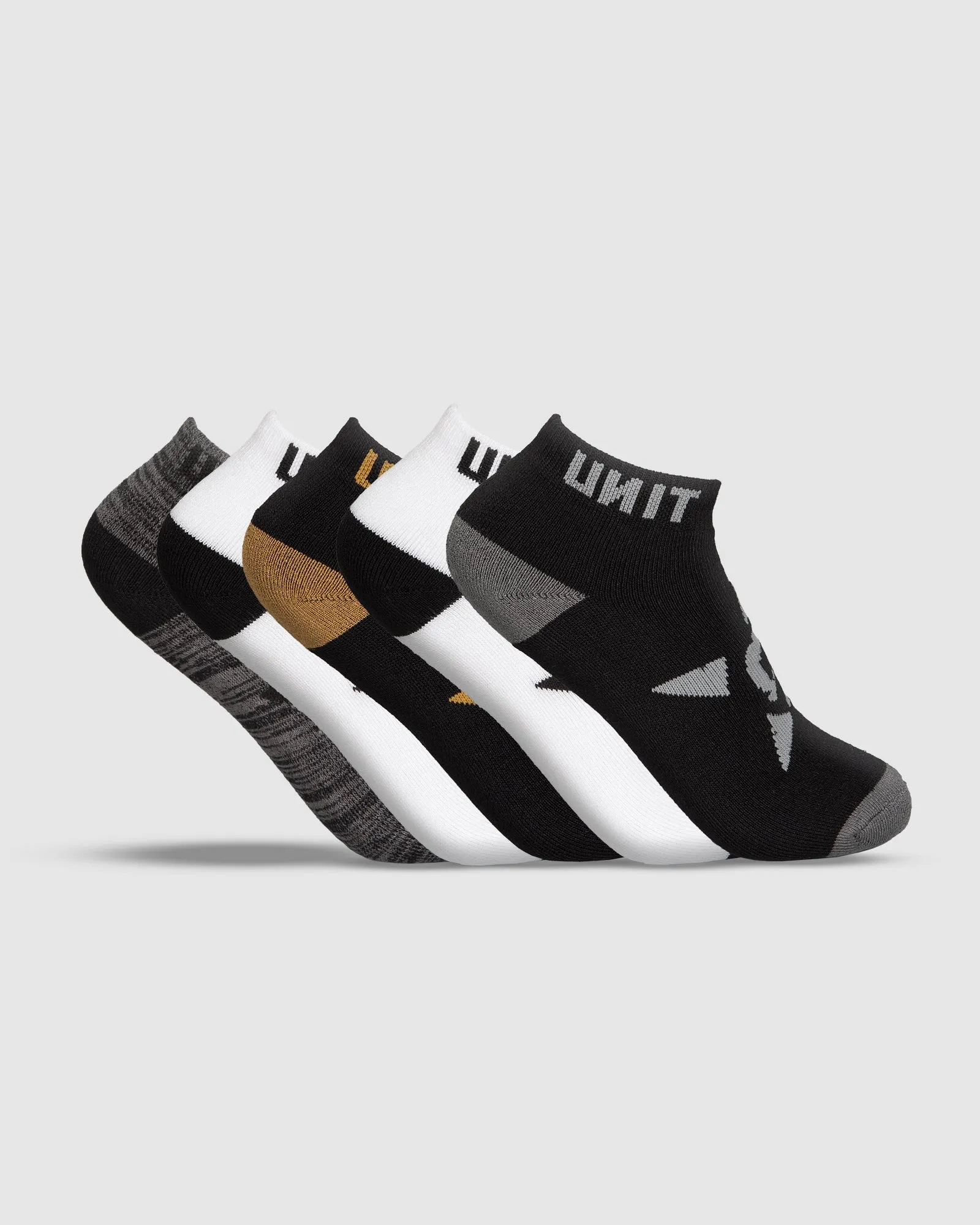 UNIT Vital Youth Bamboo Lo-Lux Socks - 5 Pack