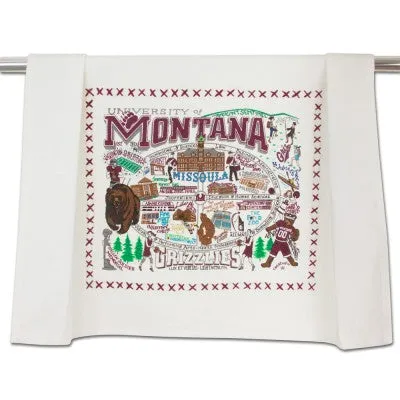 University of Montana Collegiate Dish Towel