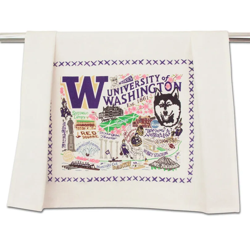 University of Washington Collegiate Dish Towel