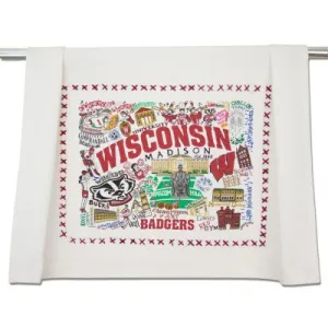 University of Wisconsin Collegiate Dish Towel