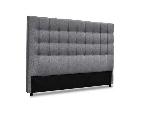 Upholstered Fabric Headboard - Grey