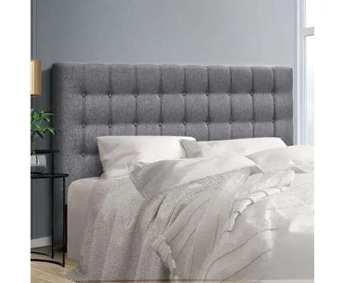 Upholstered Fabric Headboard - Grey