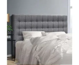 Upholstered Fabric Headboard - Grey