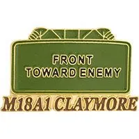 US Military M18A1 Claymore Mine Pin