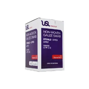 Usl Medical Gauze Swab 2's St 7.5X7.5cm Box 50s