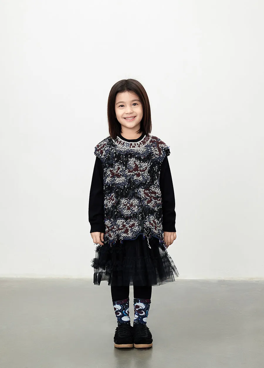 Vest /  jnby by JNBY Relaxed Floral Sweater Vest